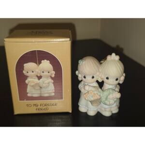 Precious Moments To My Forever Friend Ornament Enesco 113956 Porcelain With Box